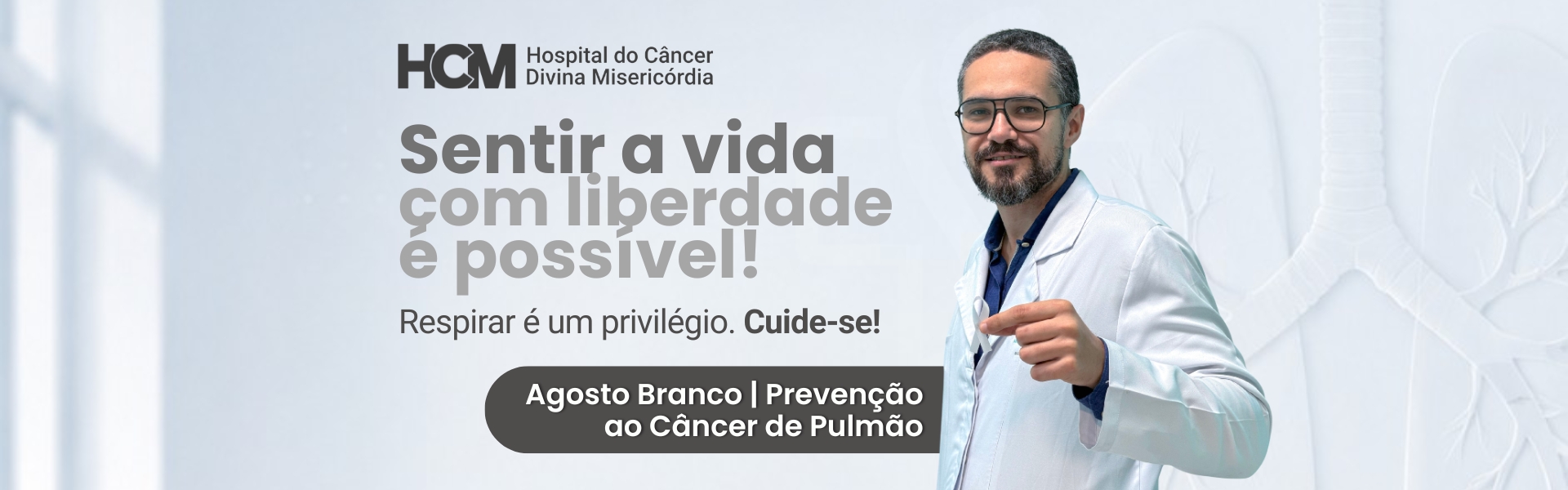 Mês de Prevenção ao Câncer de Pulmão