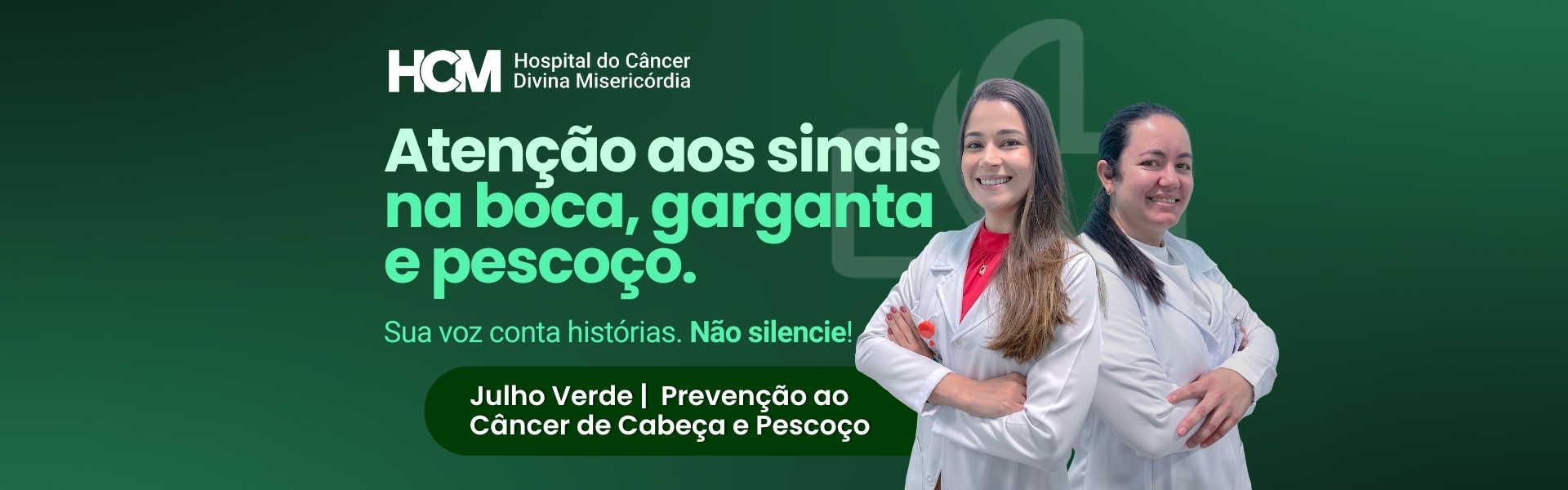 Mês de Combate ao Câncer de Cabeça e Pescoço